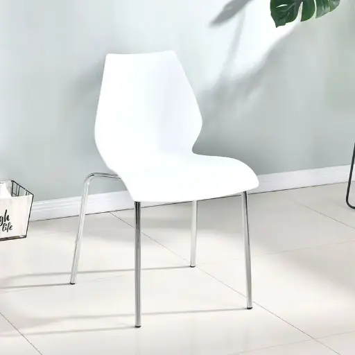 White Exhibition Negotiation Gourd Chair